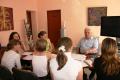 Владимир Тимин обучает студентов Летнего университета премудростям художественного письма